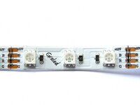 LED pásek RGB, SMD 5050, 60ks/m 14,4W, 60LED/m, 12 V DC - nevodotěsný  1m