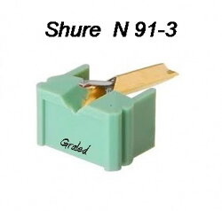 Gramo hrot N 91-3 (78 otáček)  Shure