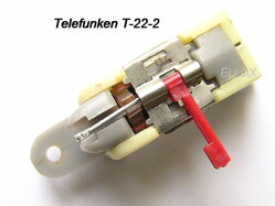 Gramo přenoska T-22-2 Telefunken
