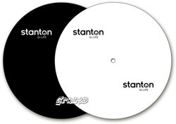 Filcová podložka Stanton DJ LIFE černá (2 ks) na talíř gramofonu