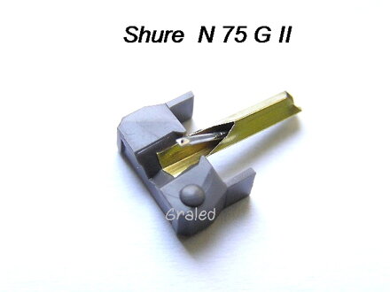 Gramo hrot N 75 G II  Shure