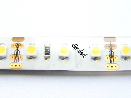 LED pásek 3528, teplá bílá, IP 65