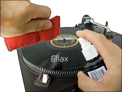 Čistící sprej a antistatická utěrka Analogis na gramofonové desky