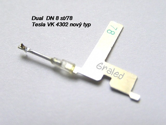 Gramo hrot DN 8 st/78 VK4302 nový Tesla Gramo hrot DN 8 st/78 VK4302 nový Tesla